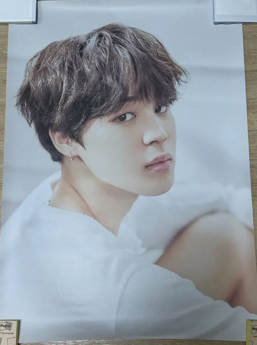 방탄 전시 exhibition 오늘 지민 jimin 포스터 poster